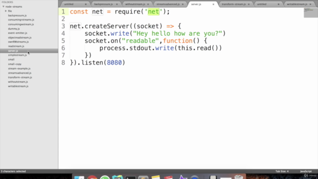 Jumpstart with NodeJs Streams – Screenshot 3