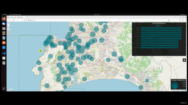 Create Smart Maps In Python and Leaflet Linux Version – Screenshot 1