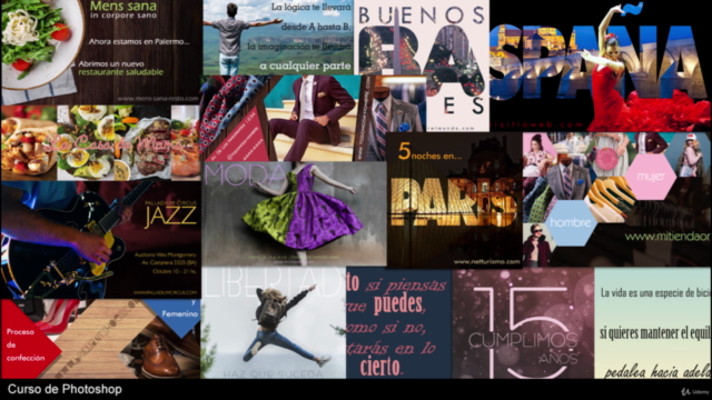 Curso Photoshop CC: Diseña gráficas para tus redes sociales – Screenshot 4