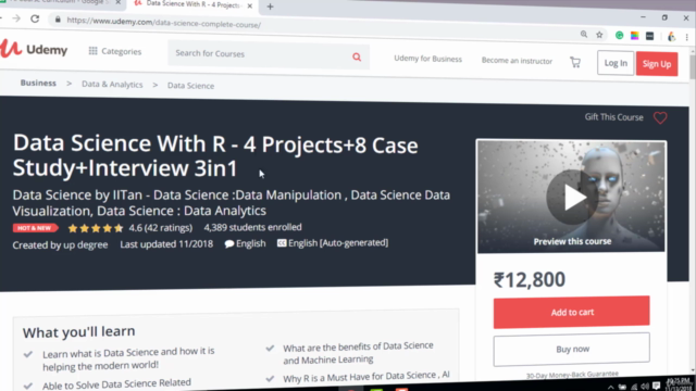Data Science Masterclass With R 8 Case Studies + 4 Projects - Screenshot_01