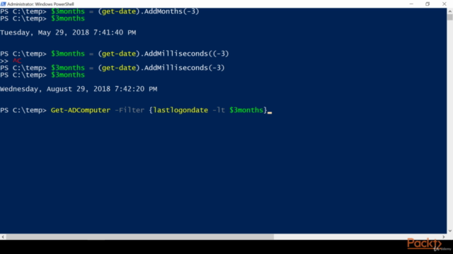 Hands-On PowerShell for Active Directory – Screenshot 2