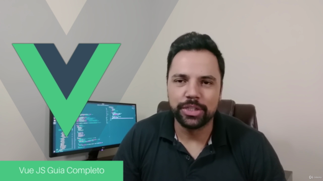 Vue JS - Guia Completo (Vue CLI, Vue Router, Vuex e GraphQL) – Screenshot 1