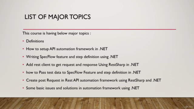 Rest API Automation using RestSharp and .NET – Screenshot 2