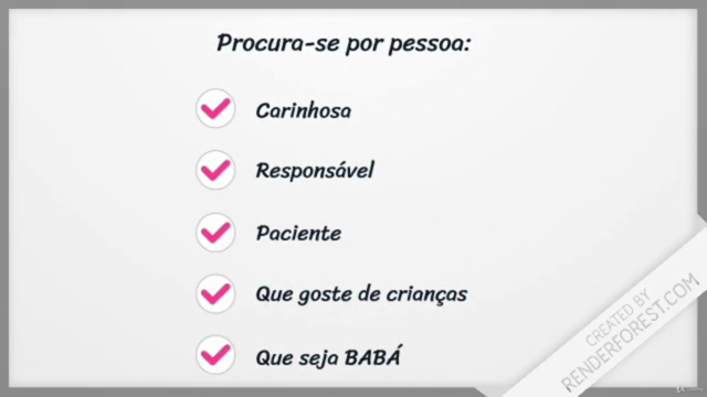 Curso de Babá e Babysitter – Screenshot 1