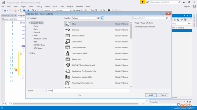 Beginning Data Structures and Algorithms in C# – Screenshot 3