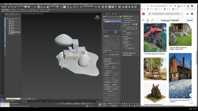 Concept Art Creation using 3Ds Max, Photoshop, and Unreal – Screenshot 1