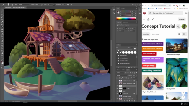 Concept Art Creation using 3Ds Max, Photoshop, and Unreal – Screenshot 2