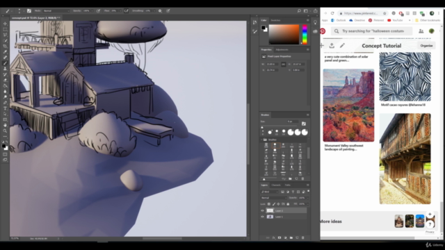Concept Art Creation using 3Ds Max, Photoshop, and Unreal – Screenshot 3