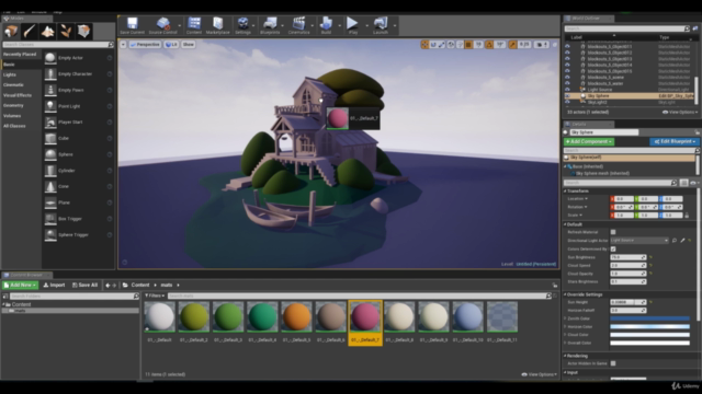 Concept Art Creation using 3Ds Max, Photoshop, and Unreal – Screenshot 4