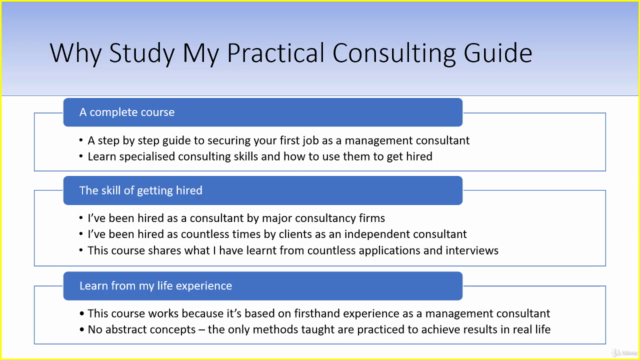How To Become a Management Consultant – Screenshot 2