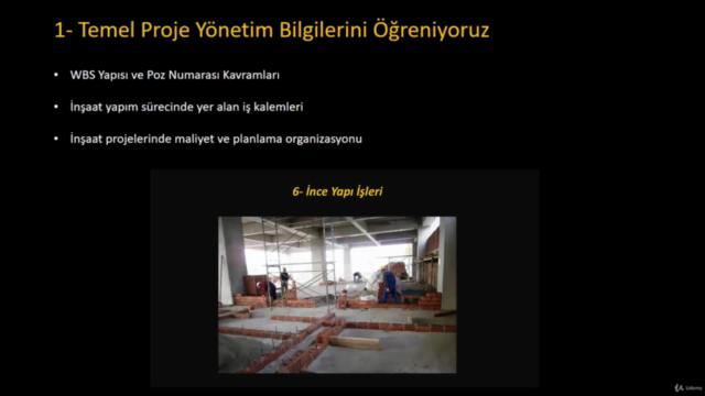 İnşaat Projelerinde Metraj, Keşif, Bütçe ve Hakediş Eğitimi – Screenshot 1