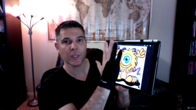 Beginners guide to drawing cartoon characters in Procreate – Screenshot 1