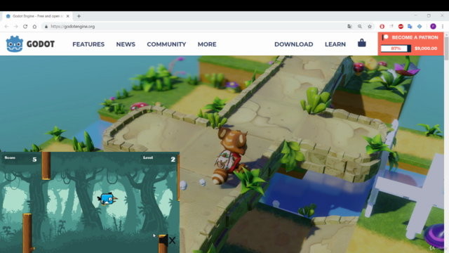 Godot engine les bases – Screenshot 2