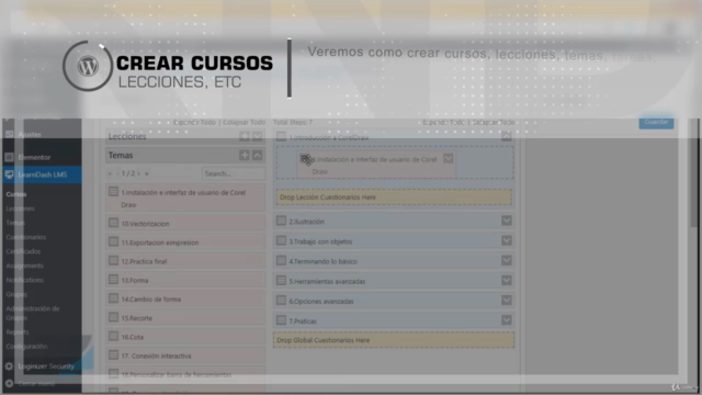 Crea tu escuela en linea con Learndash – Screenshot 3