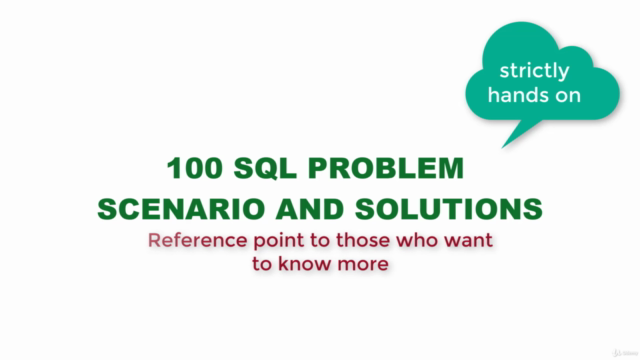 100 SQL Problem Scenario and Solutions - Volume 1 – Screenshot 2