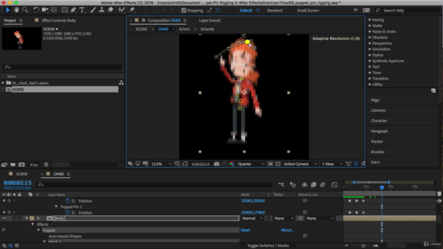 Puppet Pin Rigging in After Effects – Screenshot 4