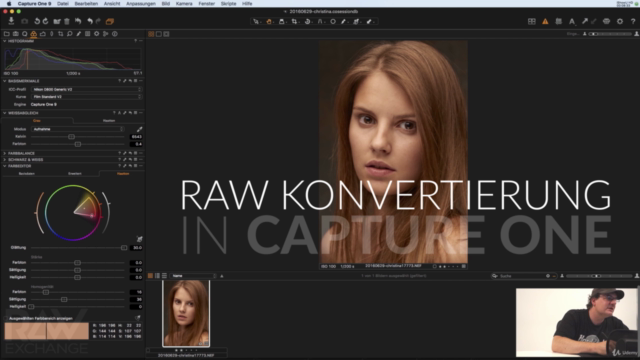 Highend Portrait- und Beautyretusche – Screenshot 1