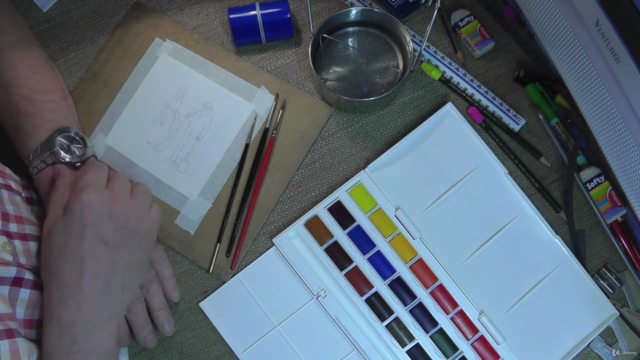How to Paint Figures and People with Watercolor – Screenshot 3