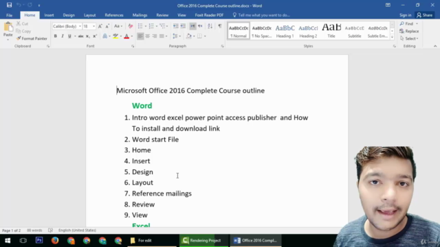 Microsoft Office 2016 Complete Course by Online Ahmed Ali - Screenshot_01