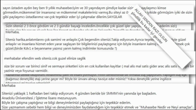 Mali Tablolar Analizi Nasıl Yapılır? – Screenshot 1
