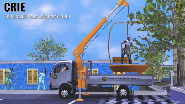 Projeto de Animação 3ds Max – Screenshot 3