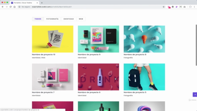 Diseña tu portafolio web con WordPress y Divi – Screenshot 2