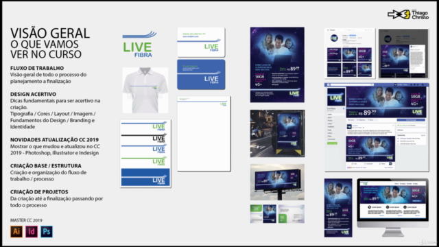 Design Gráfico: Adobe CC 2019 + projetos do início ao fim – Screenshot 1