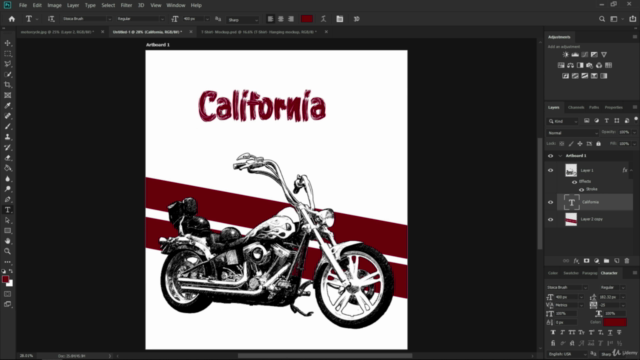 T-Shirt Design Masterclass With Adobe Photoshop - Screenshot_02
