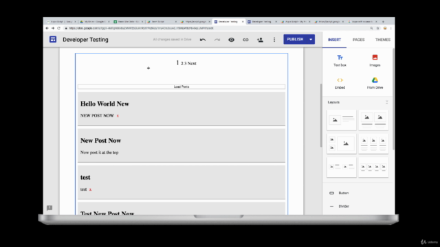 Google Apps Script - Project Exercise Spreadsheet web app - Screenshot_03