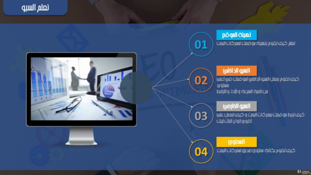SEO in arabic كورس تحسين محركات البحث دبلوم تعلم سيو بالعربي – Screenshot 1
