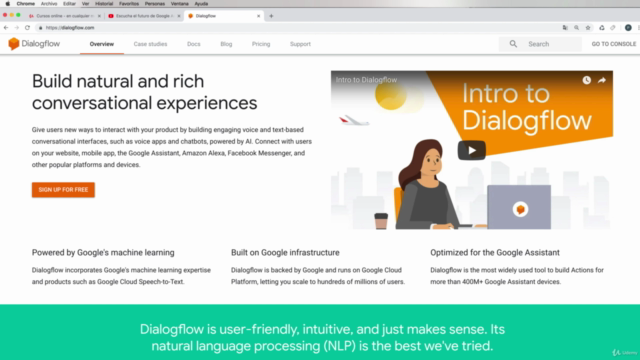 Master en Chatbots! Dialogflow Incluye Hosting Gratis! – Screenshot 3