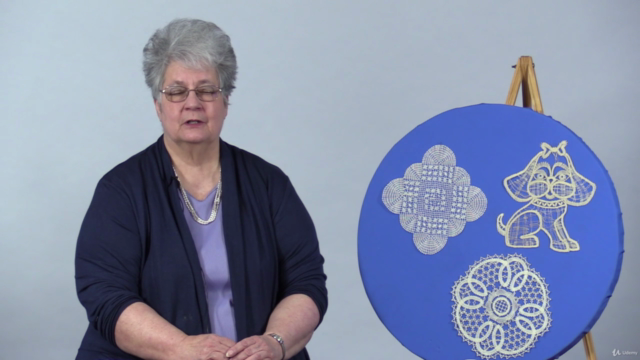 Learn The Art of Bobbin Lace Making Beginners Class – Screenshot 1