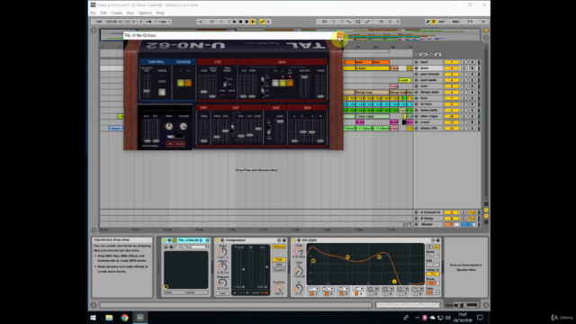 Produce a 1980's Electro Funk Track in Ableton Live 9 & 10 – Screenshot 2