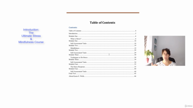 Fully Accredited Ultimate Stress & Mindfulness Diploma – Screenshot 3
