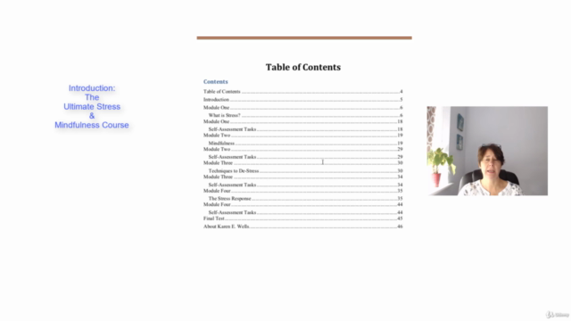 Fully Accredited Ultimate Stress & Mindfulness Diploma – Screenshot 4
