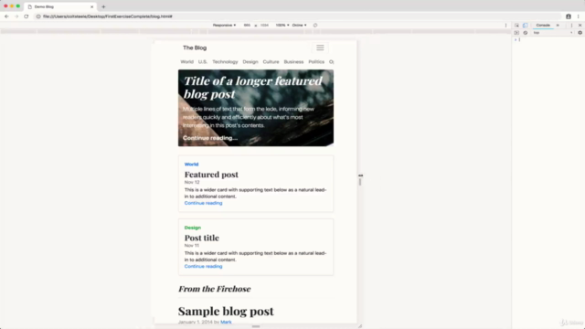 The Bootstrap 4 Bootcamp – Screenshot 2