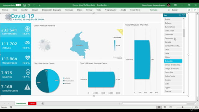 Curso Excel - Dashboard - Power Query - Power Pivot -DAX – Screenshot 1