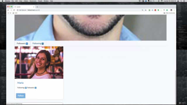 Laravel User Follow System - PROJECT – Screenshot 3