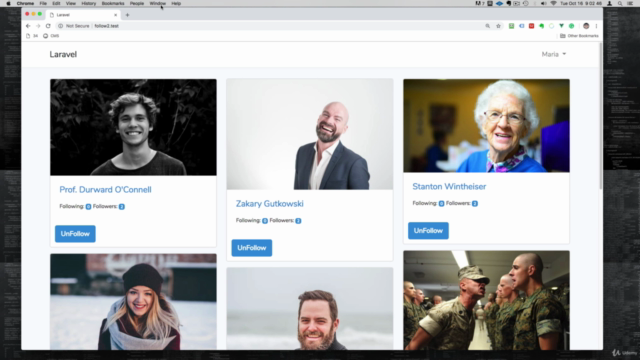 Laravel User Follow System - PROJECT – Screenshot 4