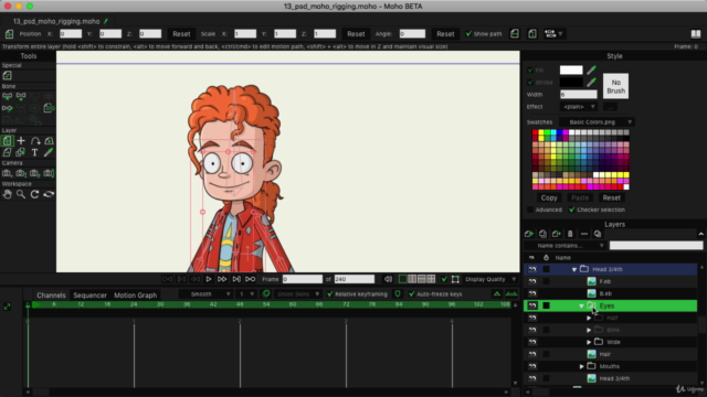 Rigging and Animating PSDs in Moho Pro - Screenshot_03