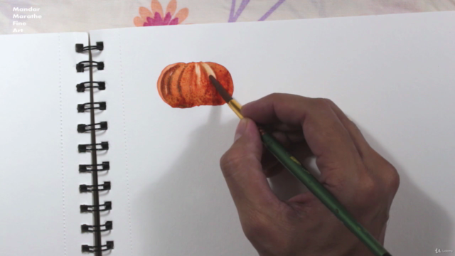 Painting Autumn in Watercolors - SketchBook Everyday Series – Screenshot 2