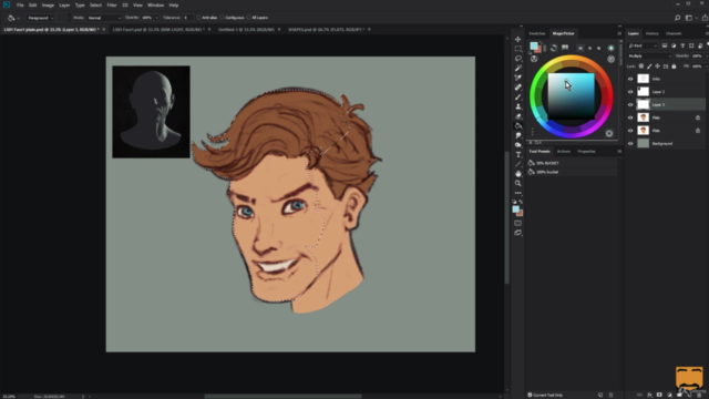 Digital Coloring: Comic Style Light & Shadow Made Easy! – Screenshot 3