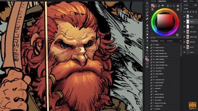 Digital Coloring: Comic Style Light & Shadow Made Easy! – Screenshot 4