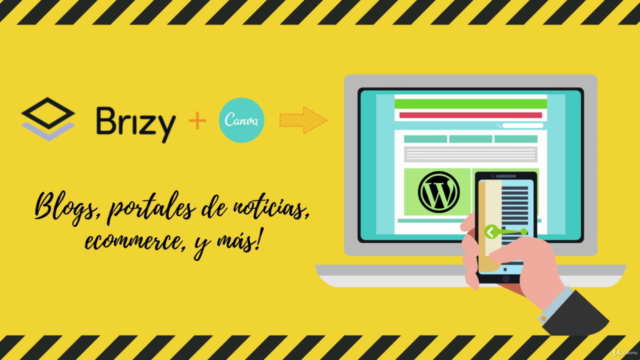 WordPress + Brizy + Canva: Conviértete en diseñador web! – Screenshot 1