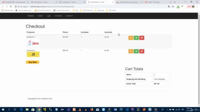 Crea un Ecommerce con PHP, POO,PDO, MySQL con pago en PAYPAL – Screenshot 1