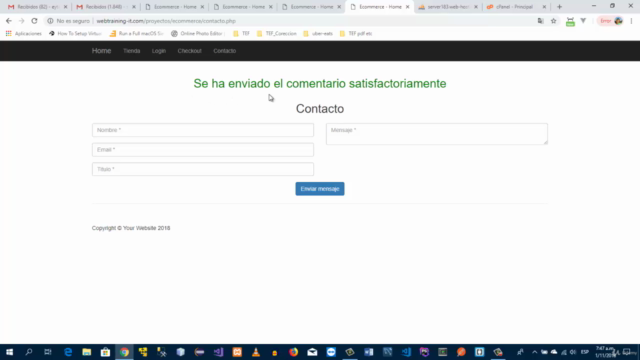 Crea un Ecommerce con PHP, POO,PDO, MySQL con pago en PAYPAL – Screenshot 2