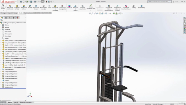 Modelagem Avançada Solidworks - Exercício Prático – Screenshot 4