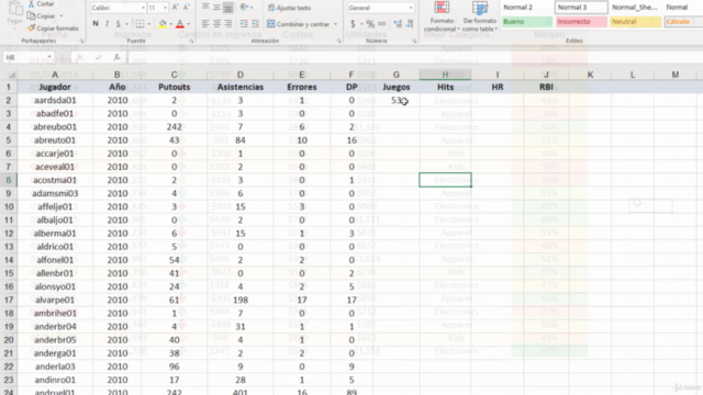 Microsoft Excel - Fórmulas y Funciones Avanzadas en Excel – Screenshot 1