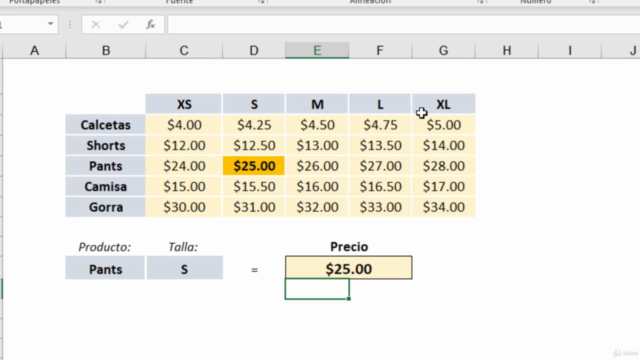 Microsoft Excel - Fórmulas y Funciones Avanzadas en Excel – Screenshot 2