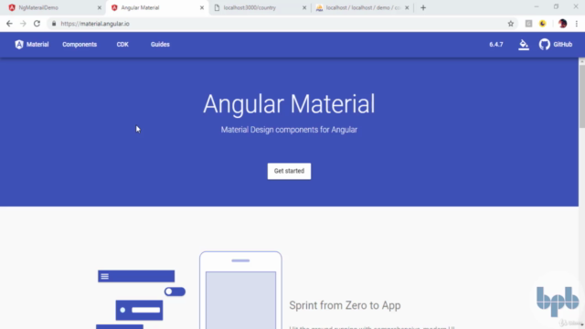 Ultimate Guide to Angular Material – Screenshot 1